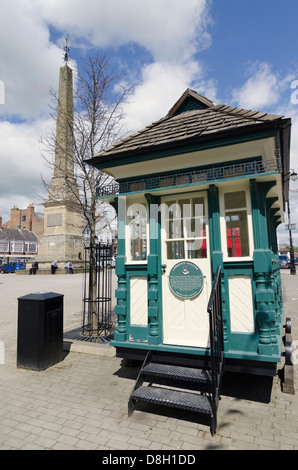 Cabmen's shelter Ripon North Yorkshire UK Banque D'Images