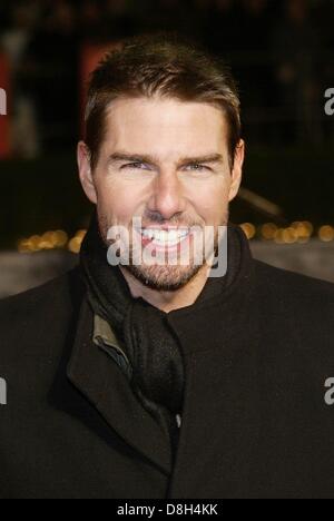 Tom Cruise à la première européenne de "dernier Samouraï" le 5 janvier en 2004 à Berlin. Banque D'Images