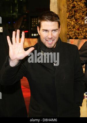 Tom Cruise à la première européenne de "dernier Samouraï" le 5 janvier en 2004 à Berlin. Banque D'Images