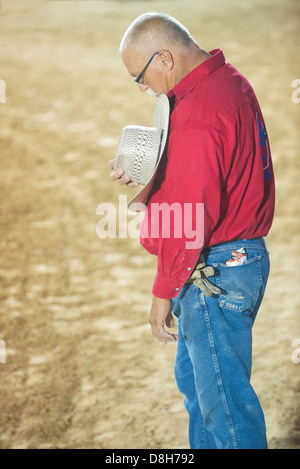 La cérémonie d'ouverture de l'Helldorado Days Professional Rodeo à Las Vegas Banque D'Images