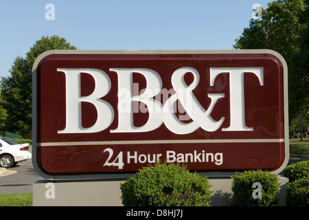 BB&T Bank USA signe. Banque D'Images