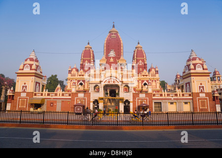 L'Inde, Delhi, Lakshmi Narayan temple Birla Mandir (construit en 1938), Banque D'Images