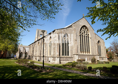 L'église St Nicholas, North Walsham, Norfolk, East Anglia, Royaume-Uni Banque D'Images