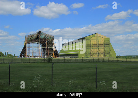 Cardington airship hangars sont réparés Banque D'Images