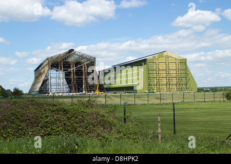 Cardington airship hangars sont réparés Banque D'Images