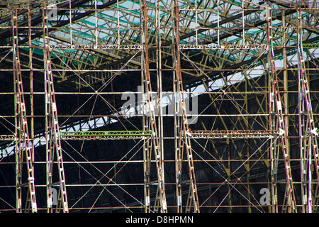 Cardington airship hangars sont réparés Banque D'Images