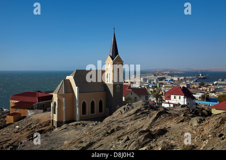 Église Felsenkirche (Rock), Diamond Hill, Luderitz, Namibie, Afrique du Sud Banque D'Images