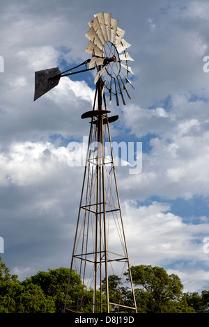 Moulin à Telegraph City dans le comté de Calaveras en Californie. Banque D'Images