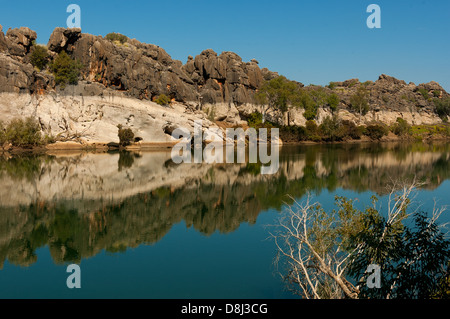 Les Gorges de Geikie, le Kimberley, Western Australia, Australia Banque D'Images