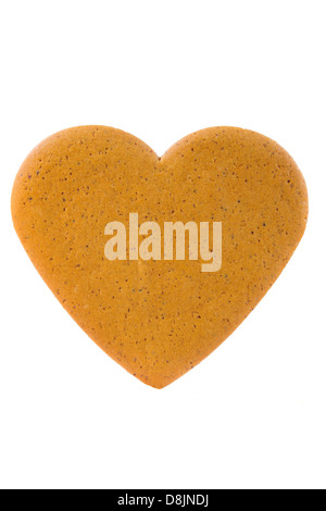 Gingerbread heart Banque D'Images