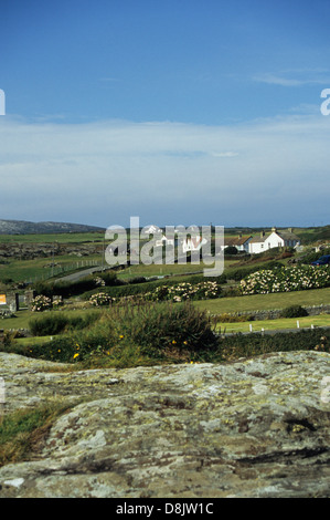 Vue sur l'île d'Anglesey dans le Nord du Pays de Galles Banque D'Images