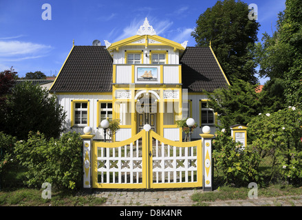 Zingst, maison ancienne rénovée MARIE, Darss, Mecklembourg-Poméranie-Occidentale, Allemagne Banque D'Images