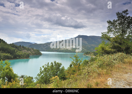 Lac de Castillon Banque D'Images