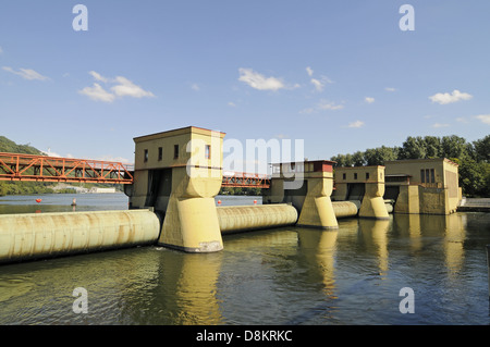 Usine d'énergie hydroélectrique Banque D'Images