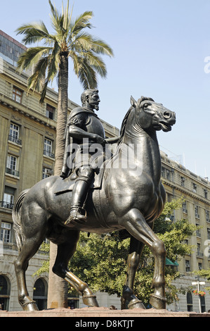 Don Pedro de Valdivia Banque D'Images