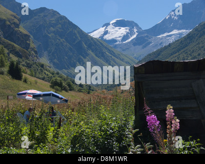 Champagny le haut,savoie,France Banque D'Images