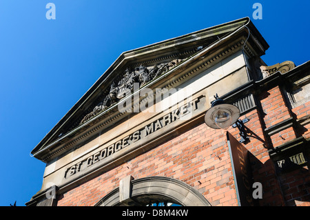 Marché St Georges, Belfast Banque D'Images