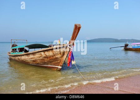 Plage, voile, mer, ciel ... Banque D'Images