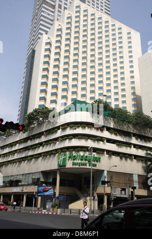 Holiday Inn hotel sur Silom road , Bangkok , Thaïlande Banque D'Images