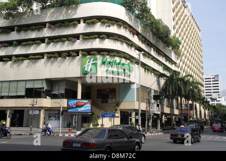 Holiday Inn hotel sur Silom road , Bangkok , Thaïlande Banque D'Images