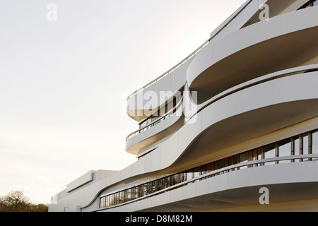 Immeuble de bureaux modernes, Osnabruck, Basse-Saxe, Allemagne Banque D'Images