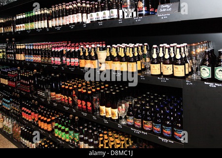 Bière Belge Dans Une Boutique Photographie éditorial - Image du flamand,  belgique: 59135217