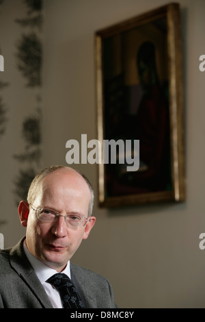 Sir John Leighton, directeur général de la National Galleries of Scotland Banque D'Images