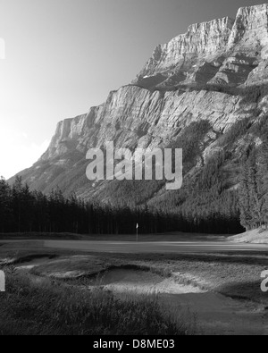 Fairmont Banff Springs trou 9 Banque D'Images