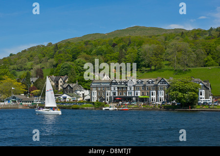 Auberge de Jeunesse à Waterhead Ambleside, lac Windermere, Parc National de Lake District, Cumbria, Angleterre, Royaume-Uni Banque D'Images