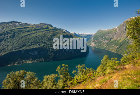 Fjord de Geiranger, Norvège Banque D'Images
