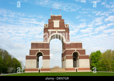 Mémorial de Thiepval aux soldats de la Première Guerre mondiale 1914-1918 Banque D'Images