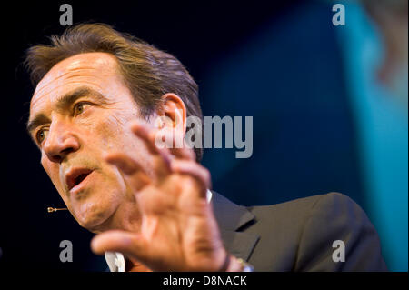 Acteur Robert Lindsay parle de sa carrière sur scène à Hay Festival 2013 Hay-on-Wye au Pays de Galles UK Crédit : Jeff Morgan/Alamy Live News Banque D'Images