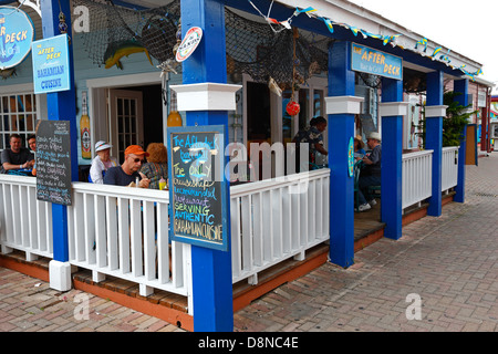 Port Lucaya Marketplace à Radisson, l'Établissement Grand Lucayan Resort. Freeport - Bahamas. Banque D'Images