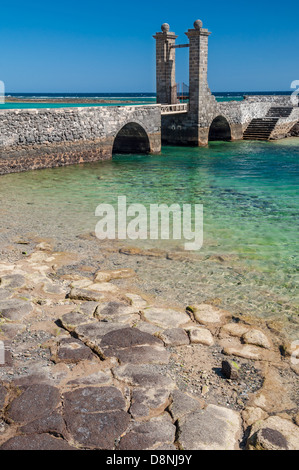 Détails architecturaux dans Arecife, Lanzarote Banque D'Images