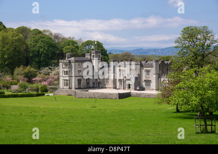 Leighton Hall, près de Yealand Conyers, Lancashire. Construit entre 1759-61 conçu par John Richard Séguin. Banque D'Images