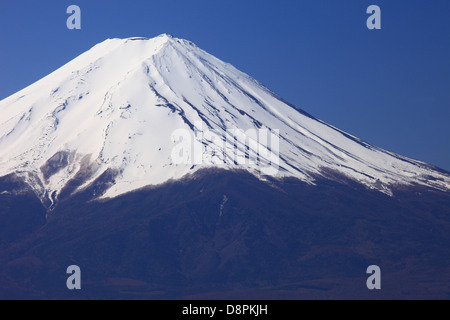 Le Mont Fuji, préfecture de Yamanashi Banque D'Images