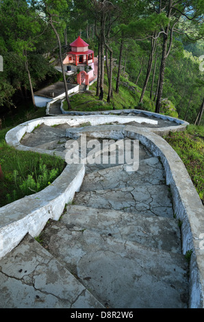 Kasar Devi Temple, Almora, Uttarakhand, Inde Banque D'Images