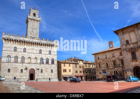 Montepulciano, Toscane, Italie Banque D'Images