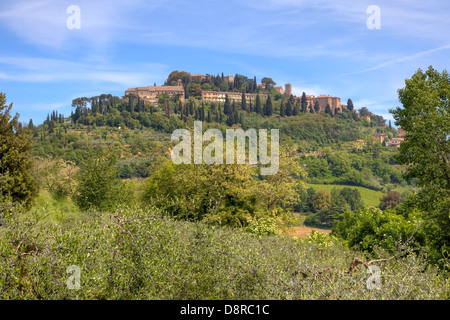 Montepulciano, Toscane, Italie Banque D'Images