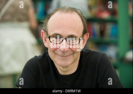 Oliver James psychologue auteur et journaliste à Hay Festival 2013 Hay-on-Wye Powys Pays de Galles UK Banque D'Images