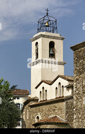 Dans l'église paroissiale Saint-Maxime, Côte d'Azur Banque D'Images