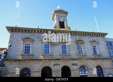 Hôtel de ville de Truro, Cornwall, UK Banque D'Images