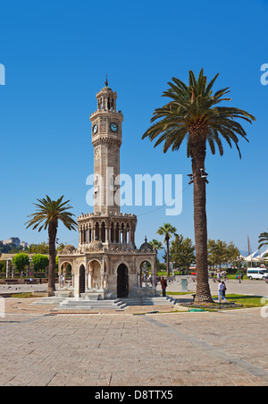 Tour de l'horloge historique de IzmirTurkey Banque D'Images