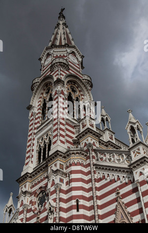 Eglise de Maria del Carmen, église, quartier de La Candelaria, Bogota, Colombie Banque D'Images