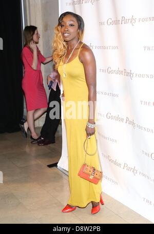 New York, USA. 4 juin 2013. Estelle aux arrivées pour le Gordon Parks Foundation Awards Dinner et vente aux enchères, l'hôtel Plaza, New York, NY Le 4 juin 2013. Photo par : Andres Otero/Everett Collection/Alamy Live News Banque D'Images