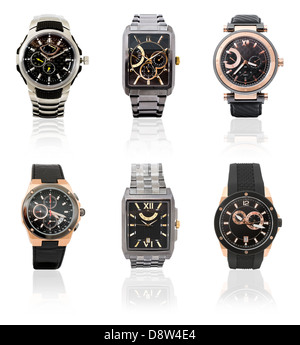 Ensemble de mens montres Banque D'Images