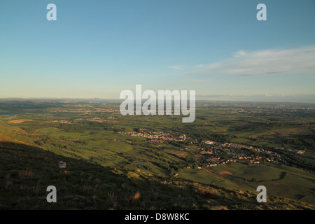 Une promenade jusqu'au Campsie Fells à Lennoxtown, Glasgow, Écosse, Royaume-Uni Banque D'Images