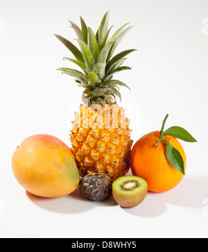 Sélection de fruits Banque D'Images