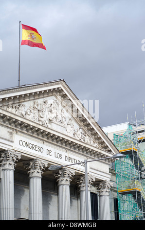 Congrès des Députés à Madrid, Espagne Banque D'Images