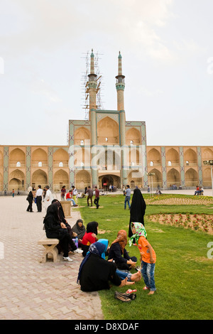 L'Iran, Amir Chakhmaq Yazd, square Banque D'Images